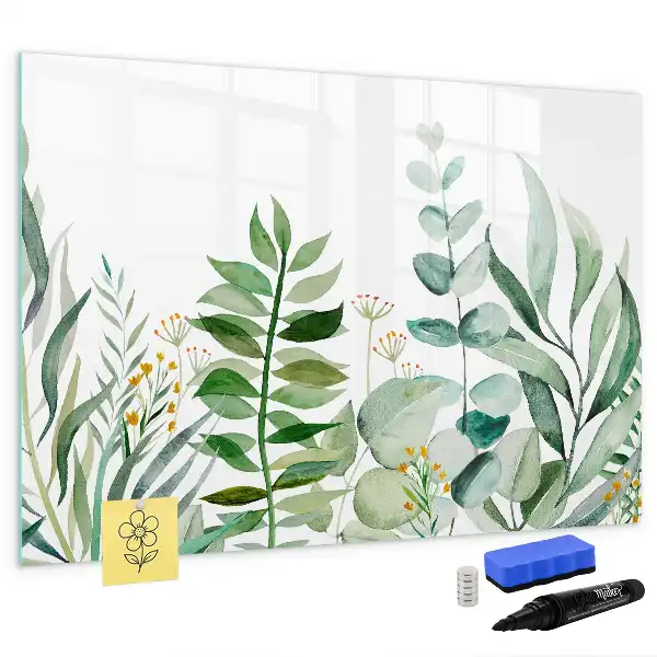 Tableau magnétique pour dessiner feuilles de papier aquarelle