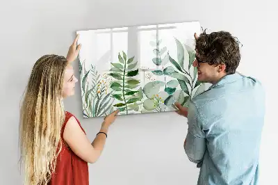 Tableau magnétique pour dessiner feuilles de papier aquarelle