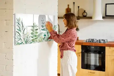 Tableau magnétique pour dessiner feuilles de papier aquarelle
