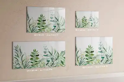 Tableau magnétique pour dessiner feuilles de papier aquarelle