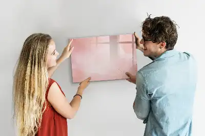 Tableau magnétique à dessiner marbre rose