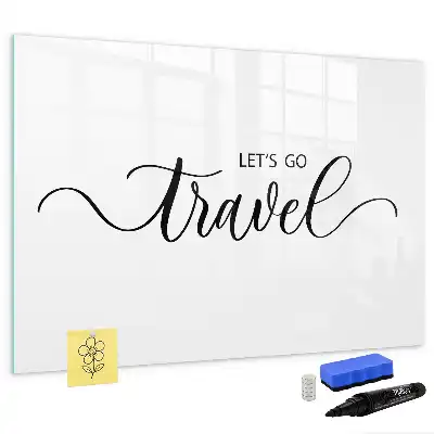 Tableau magnétique pour dessiner modèle Voyages