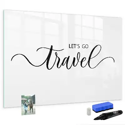 Tableau magnétique pour dessiner modèle Voyages