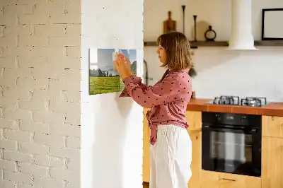 Tableau magnétique à dessiner modèle montagnes et plaine