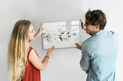 Tableau magnétique de dessin modèle liste abstraite