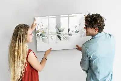 Tableau magnétique de dessin modèle liste abstraite