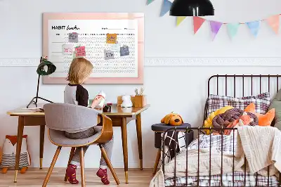 Tableau magnétique pour dessiner suivi des habitudes