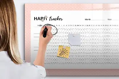 Tableau magnétique pour dessiner suivi des habitudes