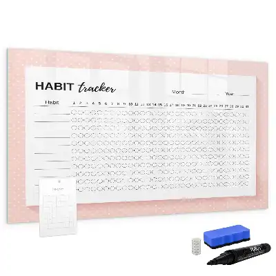 Tableau magnétique pour dessiner suivi des habitudes