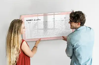 Tableau magnétique pour dessiner suivi des habitudes