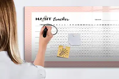 Tableau magnétique pour dessiner suivi des habitudes