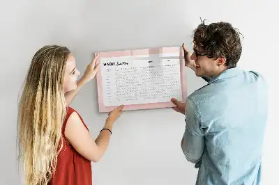 Tableau magnétique pour dessiner suivi des habitudes