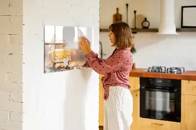 Tableau magnétique à dessiner modèle vacances en voiture