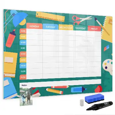 Tableau magnétique pour dessiner modèle plan de cours