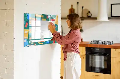 Tableau magnétique pour dessiner modèle plan de cours