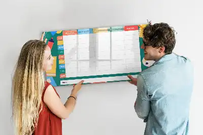 Tableau magnétique pour dessiner modèle plan de cours
