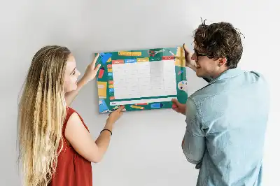 Tableau magnétique pour dessiner modèle plan de cours