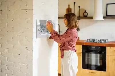 Tableau magnétique à dessiner carte motif dessin animé