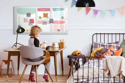 Tableau magnétique pour dessiner liste de souhaits