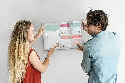 Tableau magnétique pour dessiner liste de souhaits