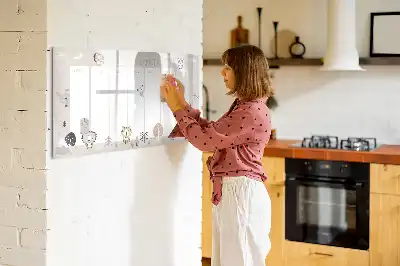 Tableau magnétique pour dessiner planning de la semaine