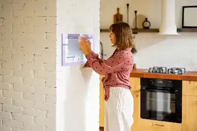 Tableau magnétique pour dessiner planificateur annuel rose