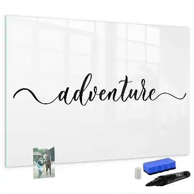 Tableau magnétique pour dessiner modèle Texte Aventure