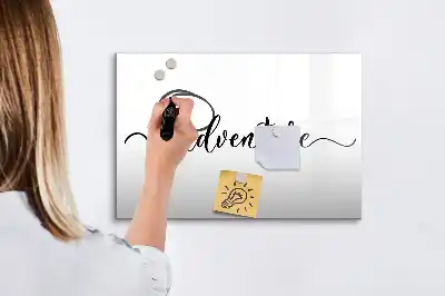 Tableau magnétique pour dessiner modèle Texte Aventure
