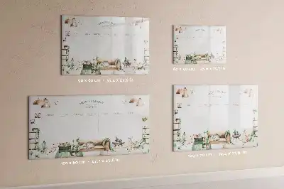 Tableau magnétique à dessiner planificateur mignon