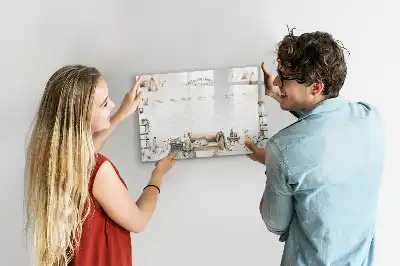Tableau magnétique à dessiner planificateur mignon