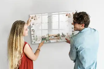 Tableau magnétique à dessiner planificateur mignon