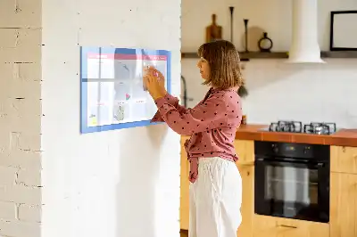 Tableau magnétique à dessiner planificateur mensuel