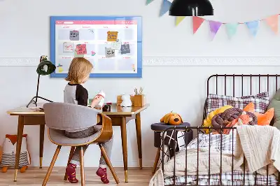 Tableau magnétique à dessiner planificateur mensuel