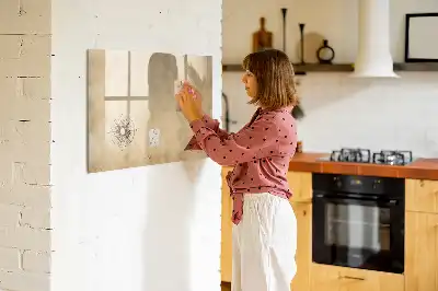 Tableau magnétique de dessin modèle boussole