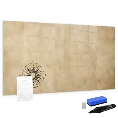Tableau magnétique de dessin modèle boussole
