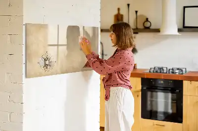 Tableau magnétique de dessin modèle boussole