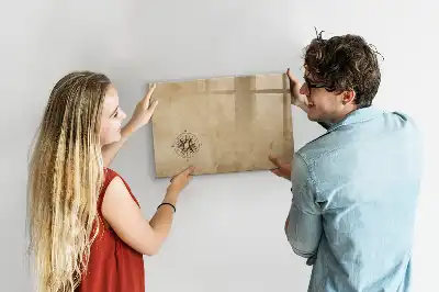 Tableau magnétique de dessin modèle boussole