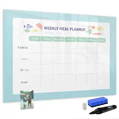 Planificateur de repas magnétique tableau pour dessiner