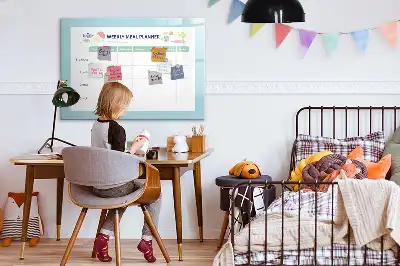 Planificateur de repas magnétique tableau pour dessiner
