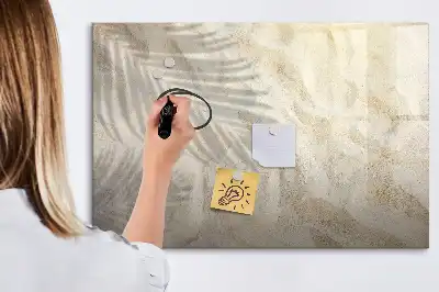 Tableau magnétique pour dessiner modèle Ombre sur le sable