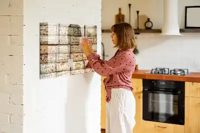 Tableau magnétique pour dessiner représentant des bouchons de vin