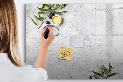 Tableau magnétique pour dessiner motif olives minimalistes