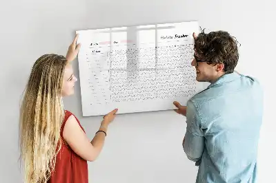 Tableau magnétique pour dessiner suivi des habitudes