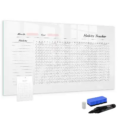 Tableau magnétique pour dessiner suivi des habitudes