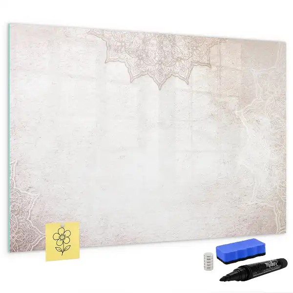 Tableau magnétique à dessiner motif décoratif