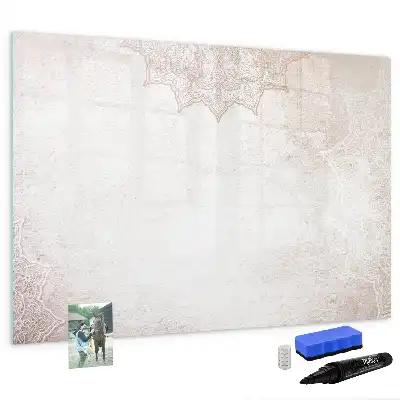 Tableau magnétique à dessiner motif décoratif