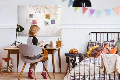 Tableau magnétique à dessiner motif décoratif