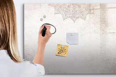 Tableau magnétique à dessiner motif décoratif