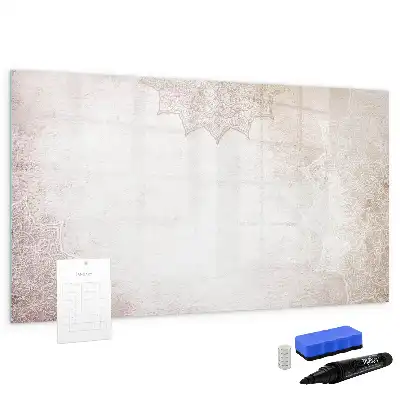 Tableau magnétique à dessiner motif décoratif