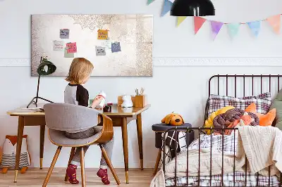 Tableau magnétique à dessiner motif décoratif